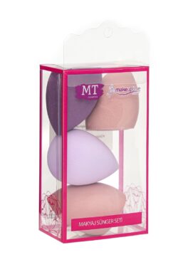 MT Cosmetics 3'lü Profesyonel Makyaj Süngeri Seti