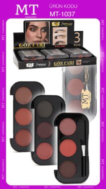 MT Cosmetics  Üçlü Göz Farı Paleti