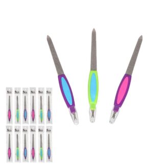 Sisa Accessories 2'si 1 Arada Profesyonel Tırnak Eti Temizleyici ve Metal Törpü