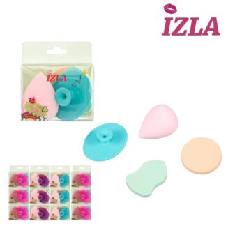 Izla 4'lü Sünger Seti (Vantuzlu/Aksesuar İçerikli)